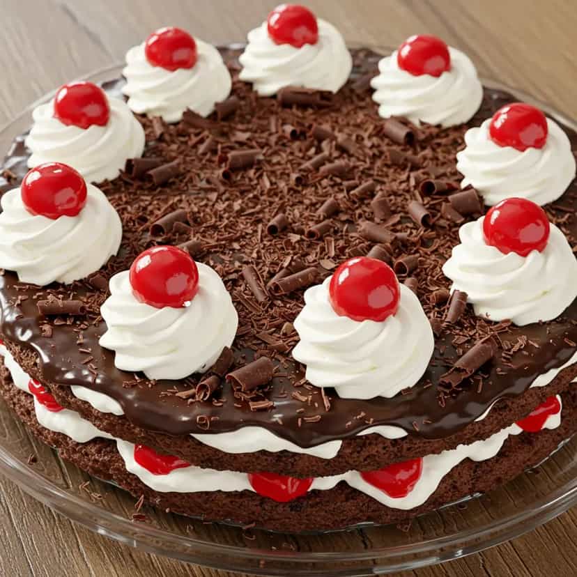 Foto deliciosa de Pavê Floresta Negra da Vanessa Moraes Duarte pronta para servir - Outras Receitas