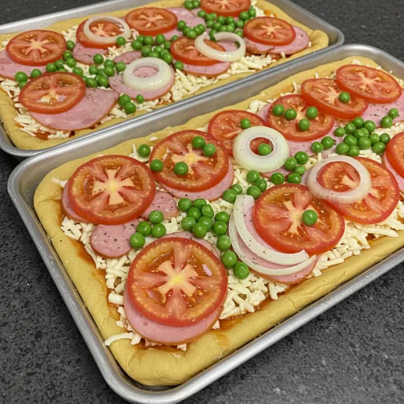 Foto deliciosa de Pizza de Liquidificador pronta para servir - Outras Receitas