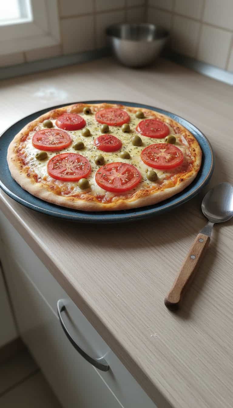 Foto deliciosa de Pizza Rápida no Liquidificador pronta para servir - Outras Receitas