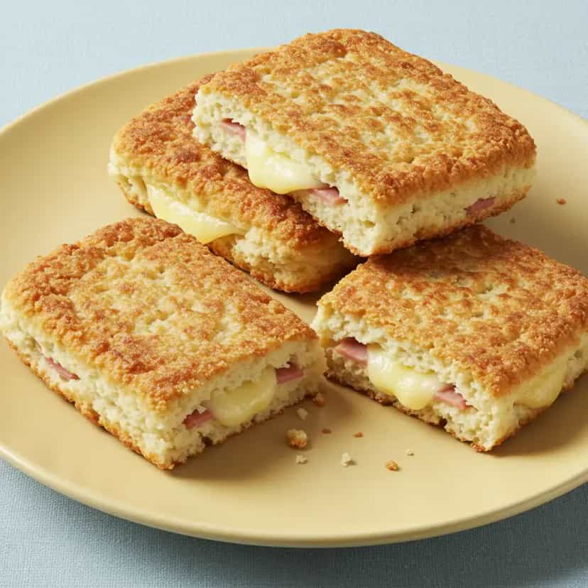 Foto deliciosa de Quibe Assado com Mussarela pronta para servir - Pizzas & Salgados