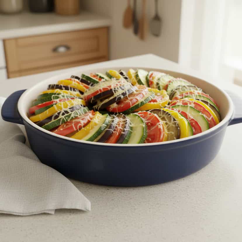 Foto deliciosa de Ratatouille Brasileiro pronta para servir - Pratos Brasileiros Icônicos