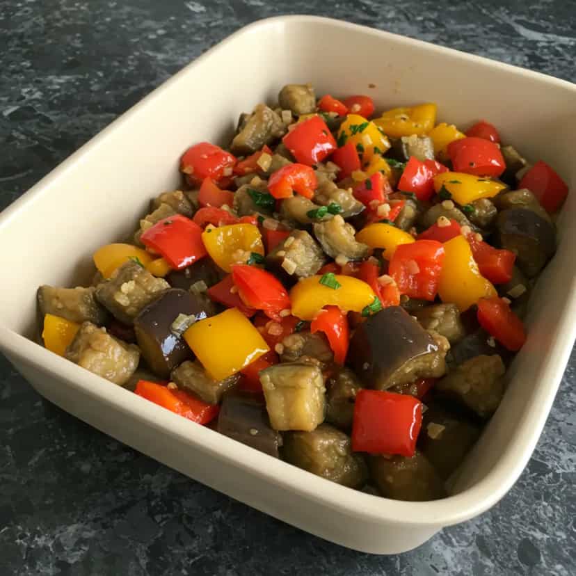 Foto deliciosa de Ratatouille de Legumes pronta para servir - Pratos Brasileiros Icônicos