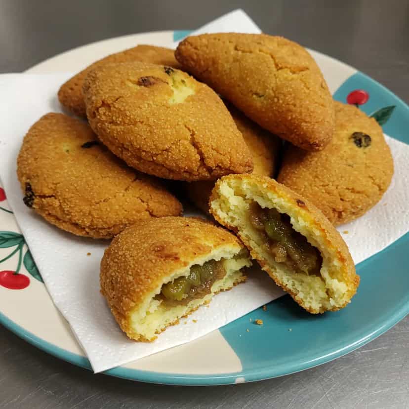 Foto deliciosa de Risoles Integrais de Carne pronta para servir - Salgadinhos
