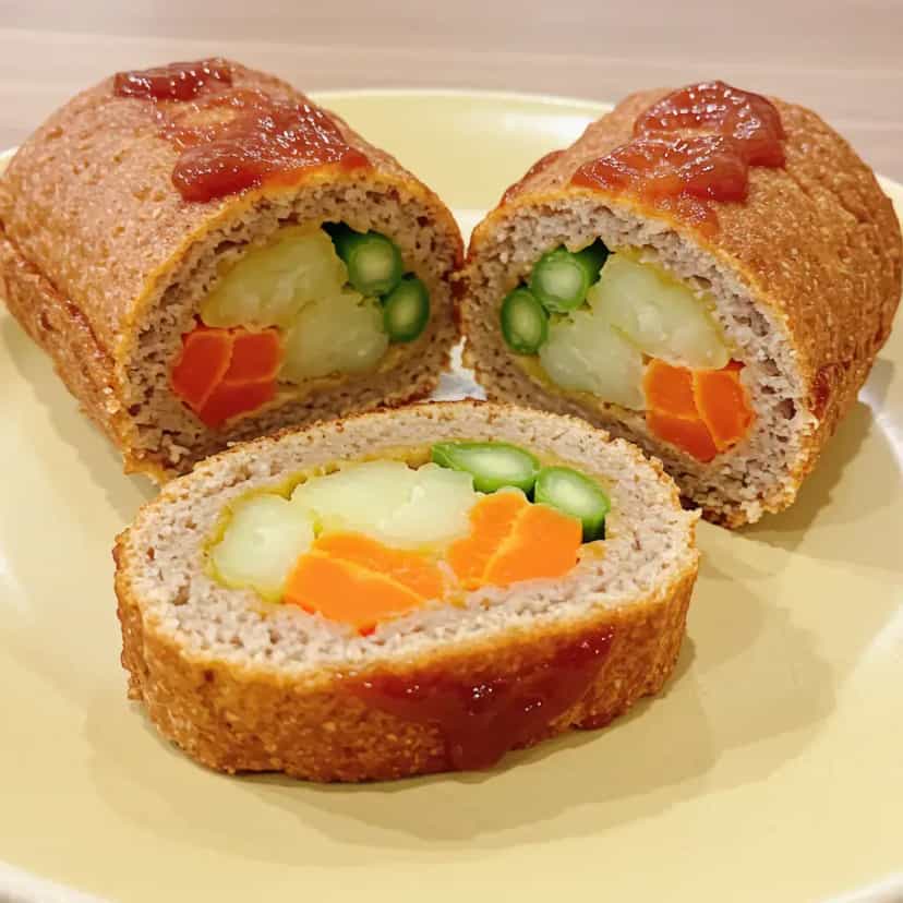 Foto deliciosa de Rocambole de Lentilha e Quinoa Vegano pronta para servir - Almoço & Jantar