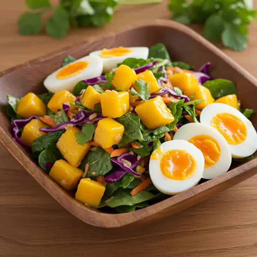 Foto deliciosa de Salada das Quatro Estações pronta para servir - Saladas