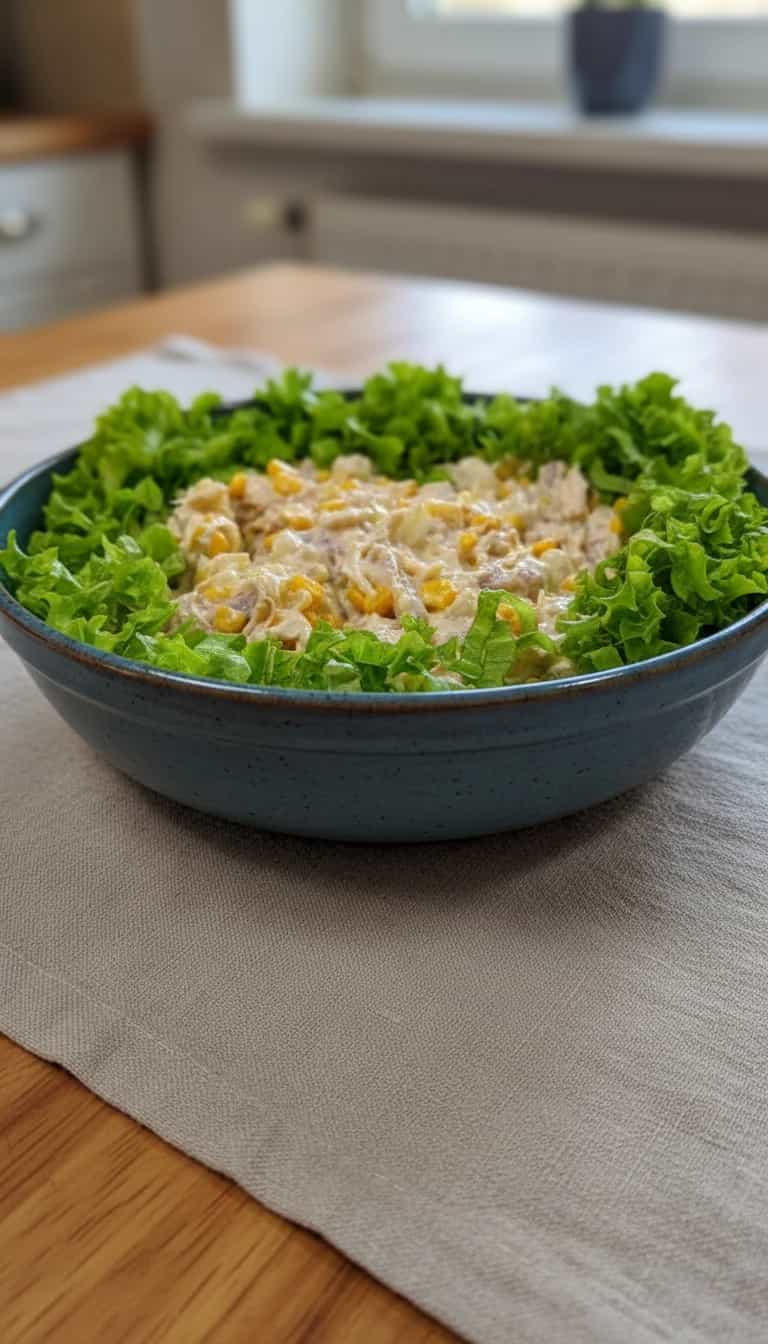 Foto deliciosa de Salada Tropical Refrescante pronta para servir - Saladas