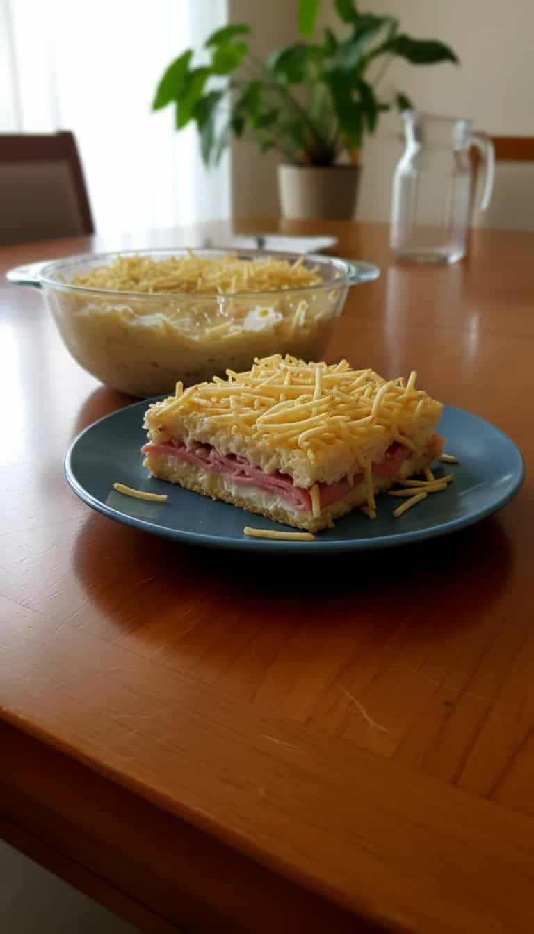 Foto deliciosa de Sanduíche de Forno com Carne Moída pronta para servir - Sanduíches & Hambúrgueres