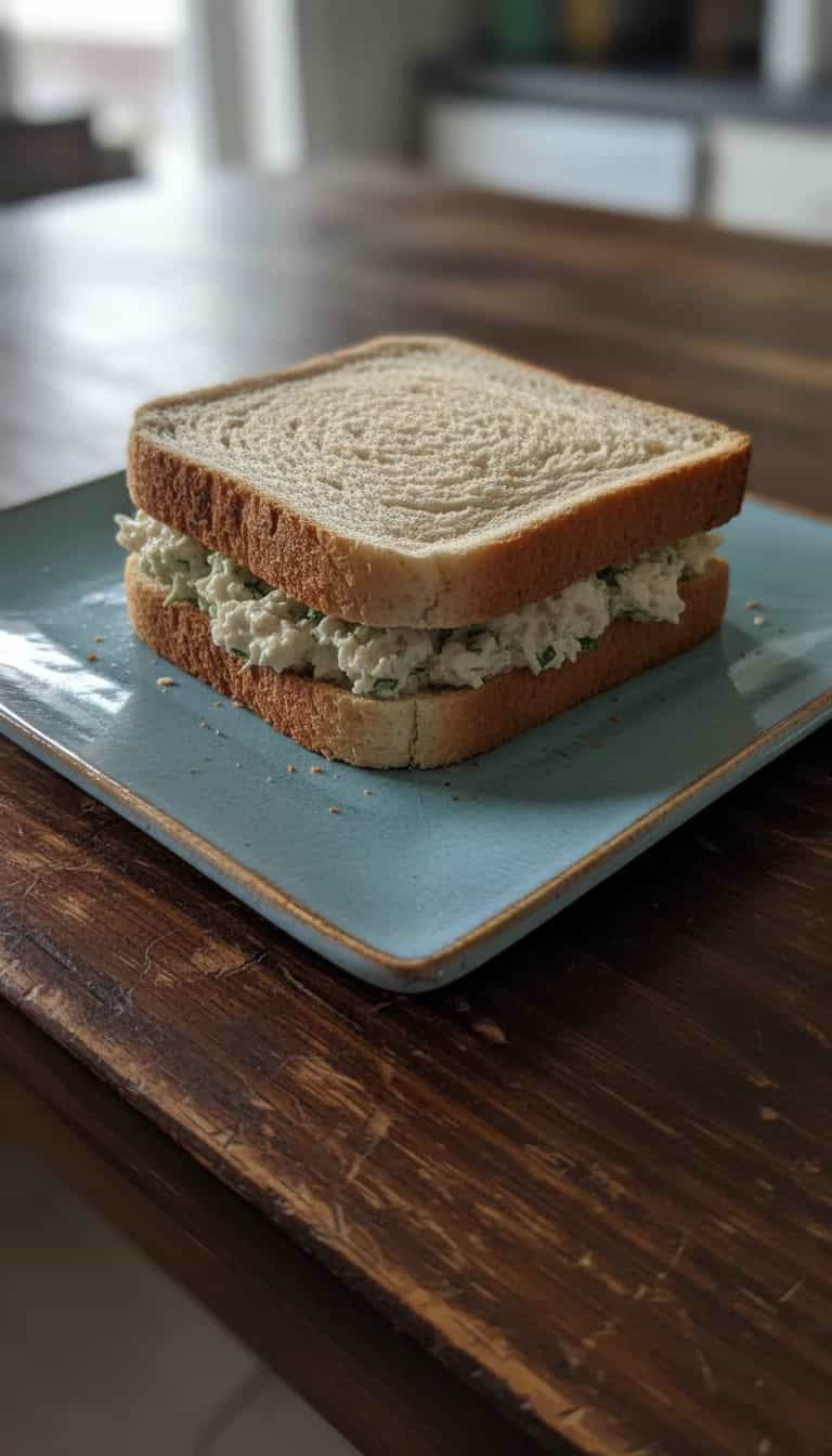 Foto deliciosa de Sanduíche Natural de Ricota pronta para servir - Snacks Naturais