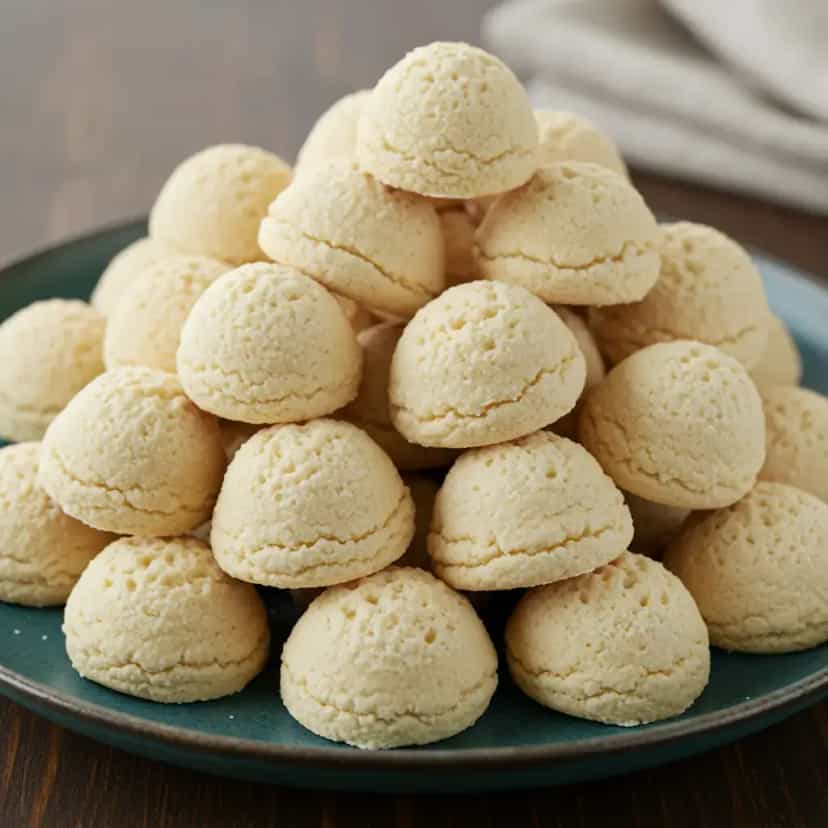Foto deliciosa de Sequilhos de Amido pronta para servir - Brownies & Cookies