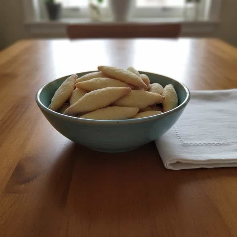 Foto deliciosa de Sequilhos de Coco Caseiros pronta para servir - Bolachas & Cookies