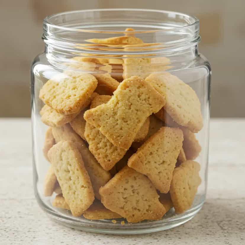 Foto deliciosa de Sequilhos de Leite Condensado pronta para servir - Brownies & Cookies