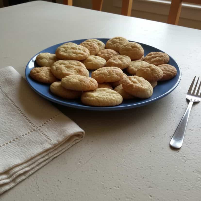 Foto deliciosa de Sequilhos de Polvilho Azedo pronta para servir - Snacks Assados