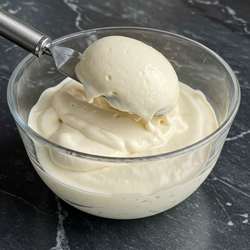 Foto deliciosa de Sorvete Cremoso Base pronta para servir - Doces Gelados & Sorvetes