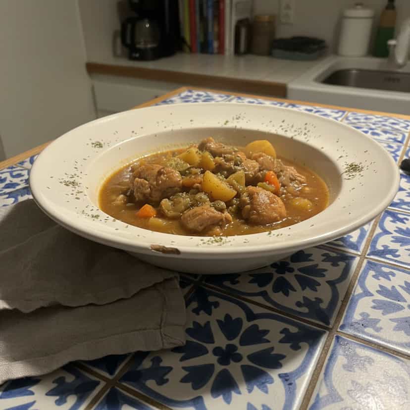 Foto deliciosa de Spaghettoni Puttanesca pronta para servir - Massas & Macarrão