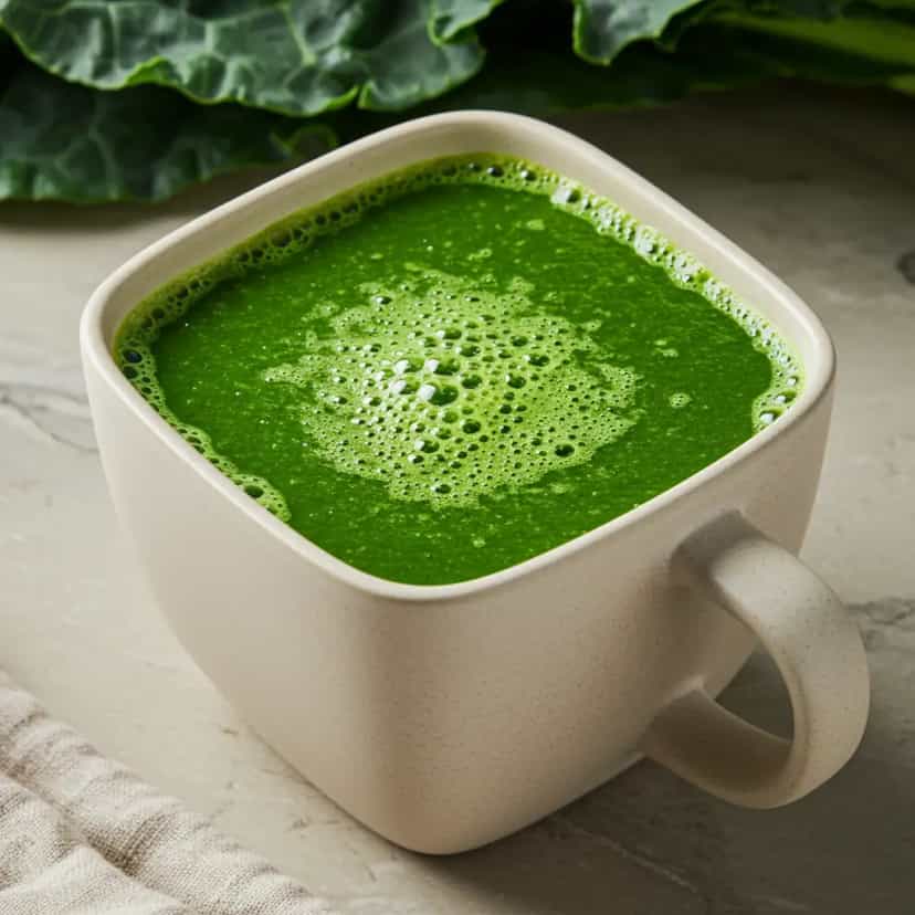 Foto deliciosa de Suco Detox Verde Refrescante pronta para servir - Sucos & Smoothies
