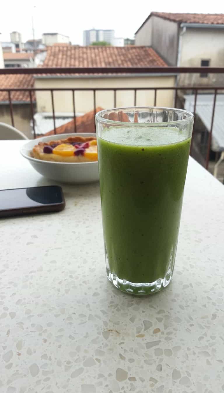 Foto deliciosa de Suco Verde Detox Refrescante pronta para servir - Sucos & Smoothies