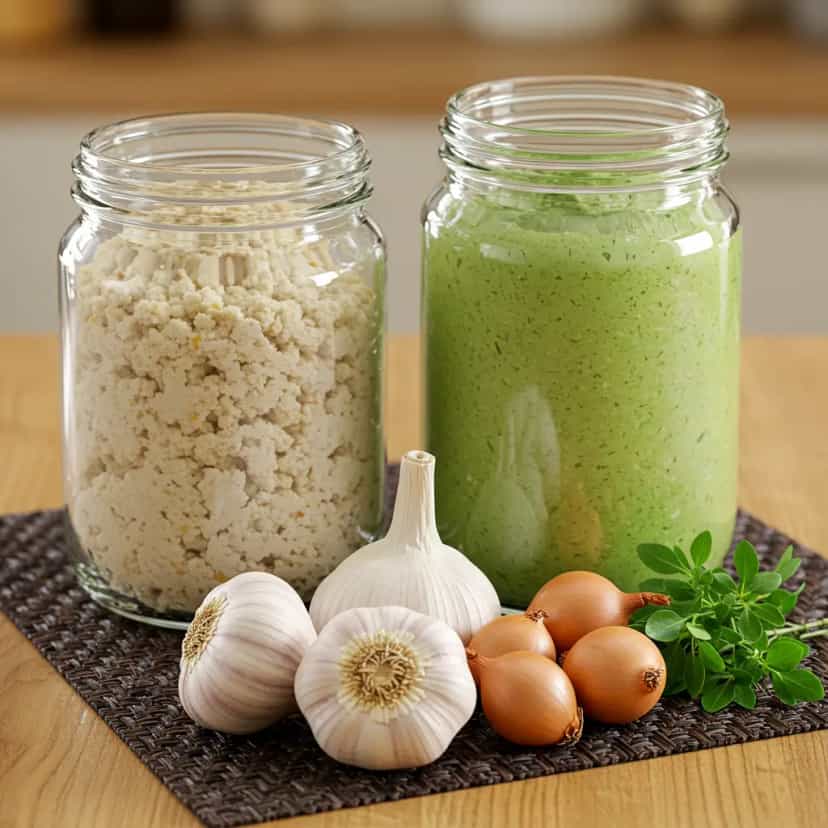 Foto deliciosa de Tempero Caseiro de Alho e Sal pronta para servir - Até 5 Ingredientes