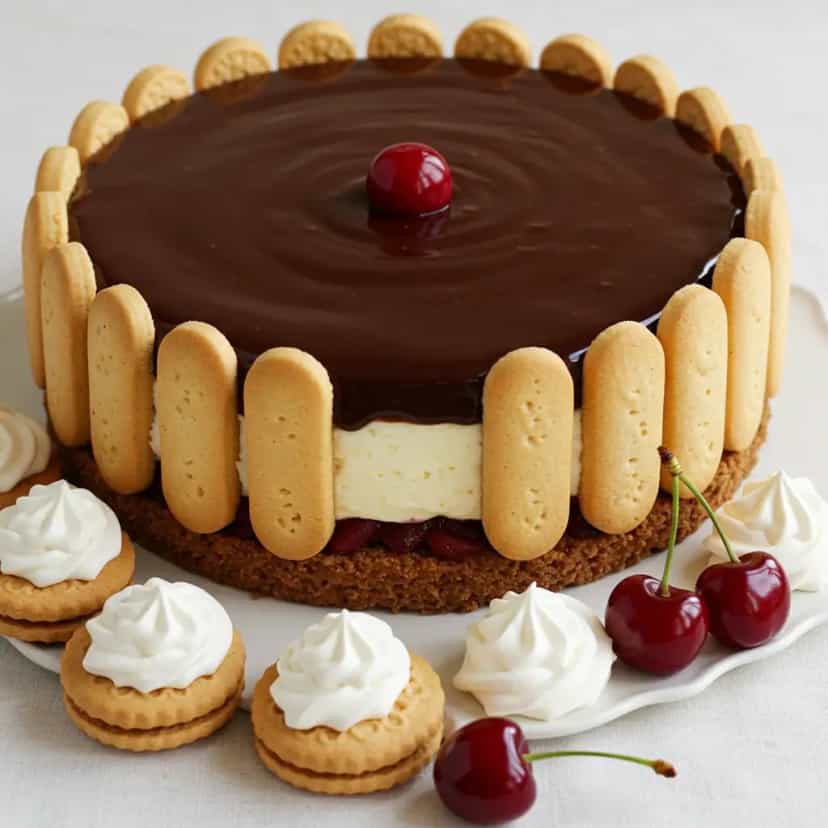 Foto deliciosa de Torta alemã diferente pronta para servir - Tortas & Tortinhas