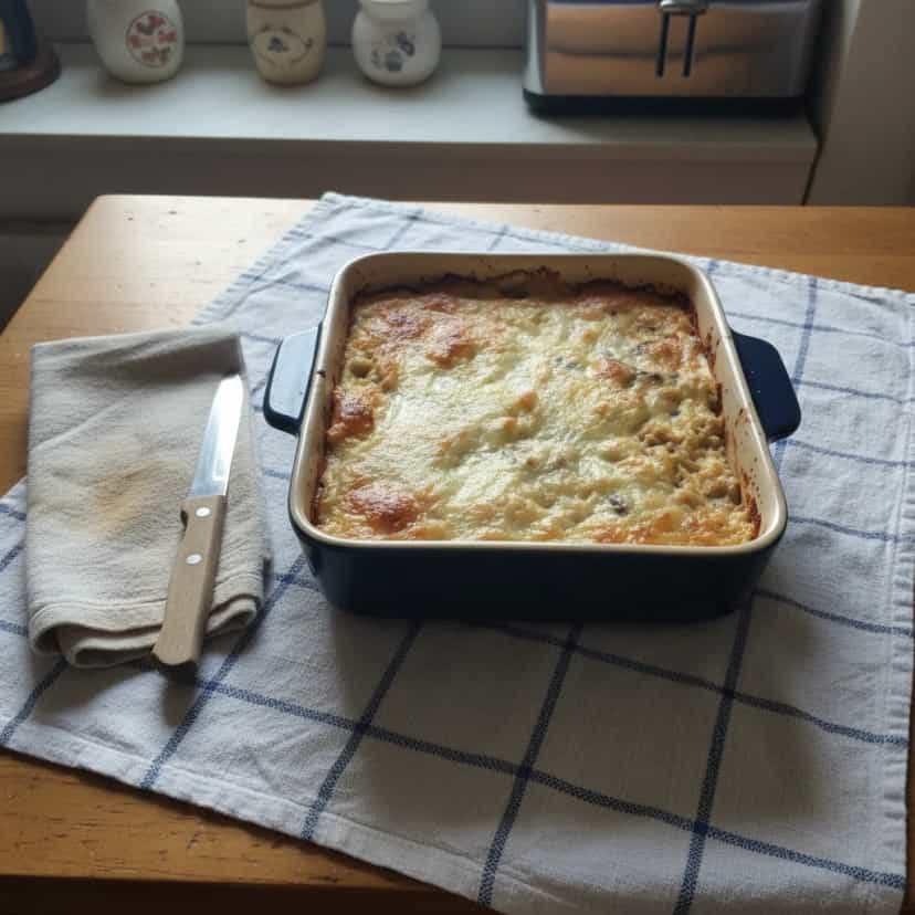 Foto deliciosa de Torta Cremosa de Frango pronta para servir - Tortas Salgadas