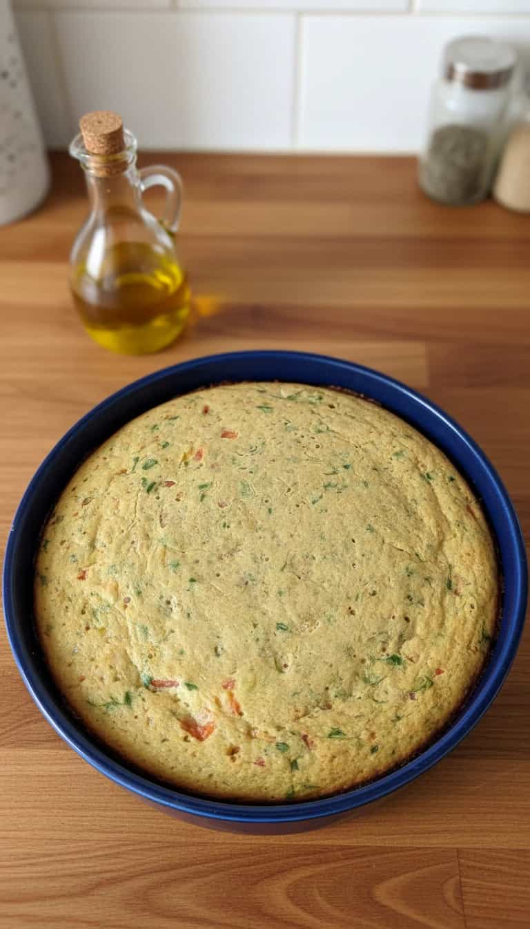 Foto deliciosa de Torta de Atum Rápida no Micro-ondas pronta para servir - No Micro-ondas