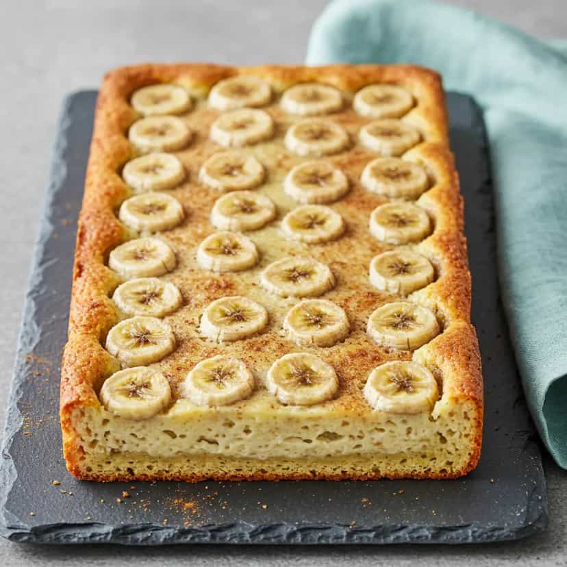 Foto deliciosa de Torta de Banana da Vovó pronta para servir - Tortas & Tortinhas