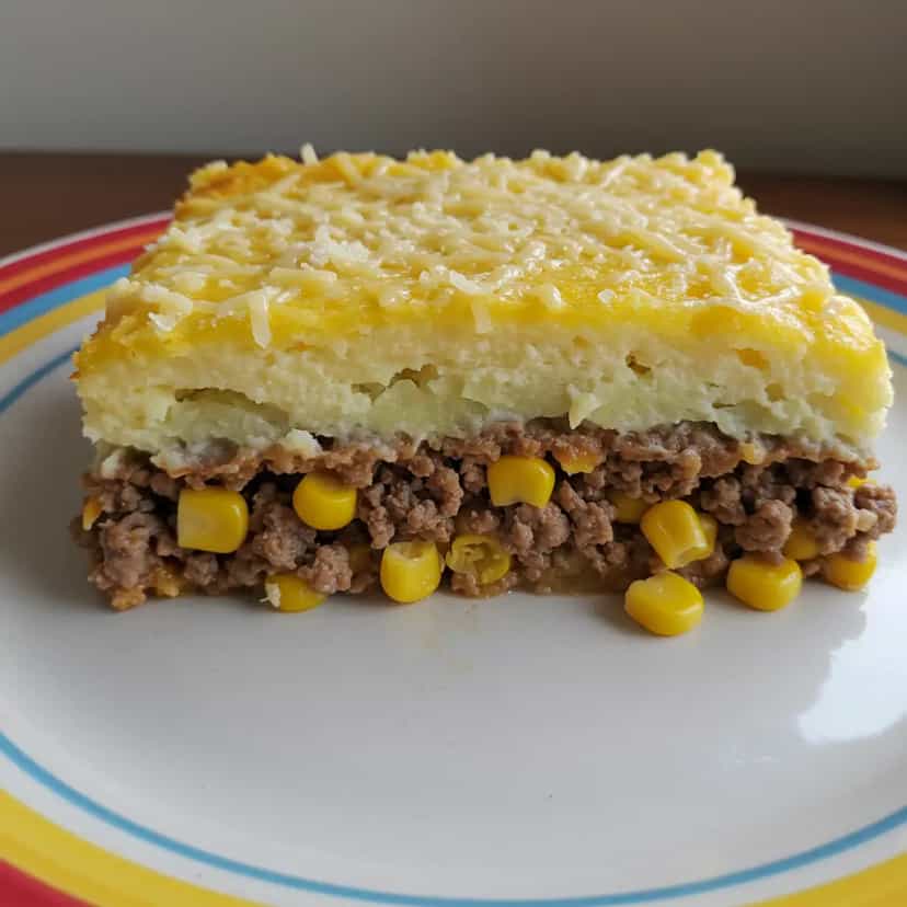 Foto deliciosa de Torta de Carne Moída pronta para servir - Tortas Salgadas