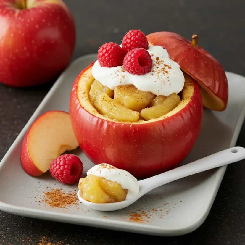 Foto deliciosa de Torta de Maçã Crocante com Canela pronta para servir - Tortas & Tortinhas