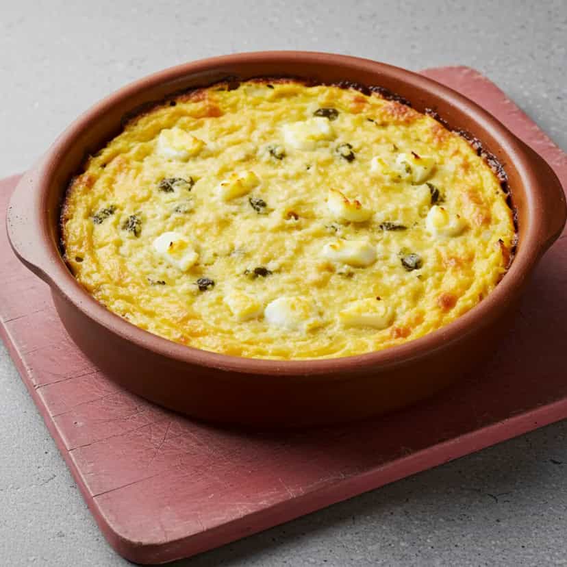 Foto deliciosa de Torta de Repolho com Moqueca e Atum pronta para servir - Tortas Salgadas