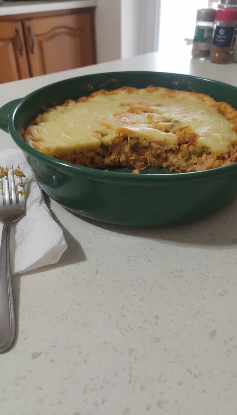 Foto deliciosa de Torta Rápida de Frango pronta para servir - Outras Receitas