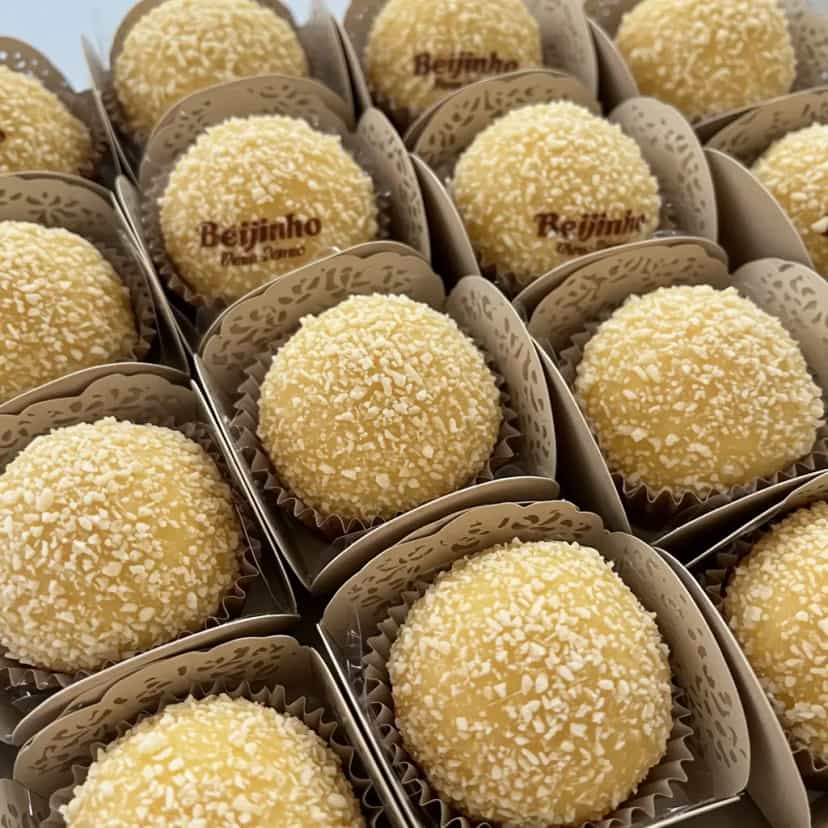 Foto deliciosa de Trufa de beijinho pronta para servir - Outras Receitas