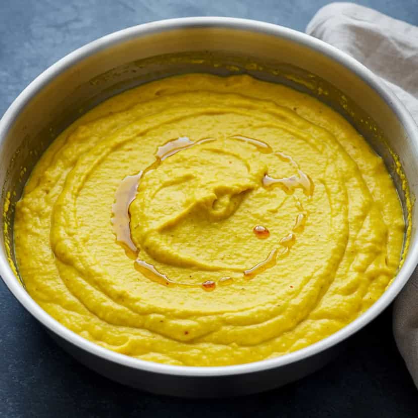 Foto deliciosa de Vatapá Baiano Tradicional pronta para servir - Pratos Brasileiros Icônicos