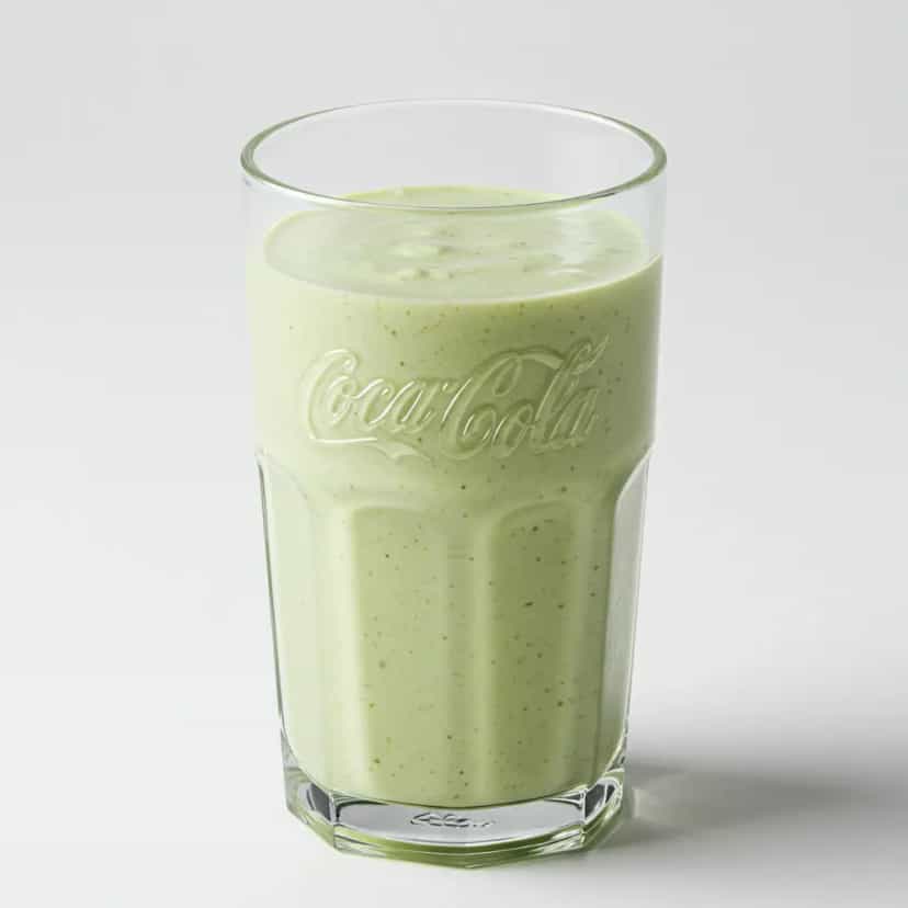 Foto deliciosa de Vitamina prática de abacate com banana pronta para servir - Milkshakes