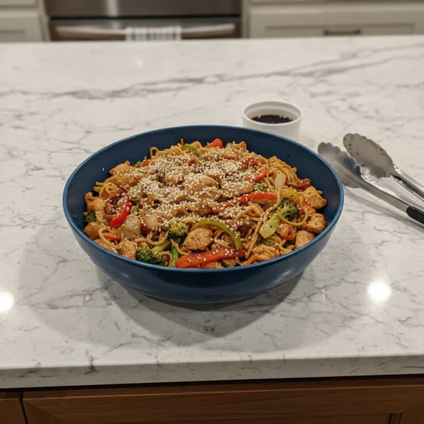 Foto deliciosa de Yakisoba Completo pronta para servir - Bowls & Noodles