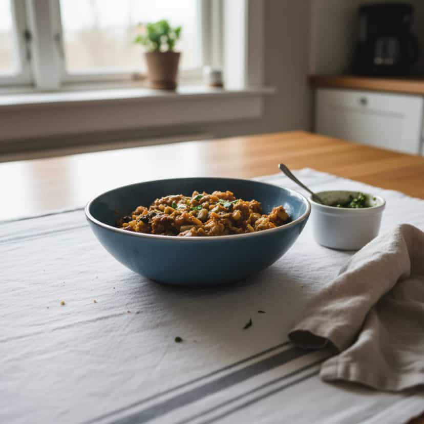 Foto deliciosa de Yakisoba de Frango e Vegetais pronta para servir - Outras Receitas