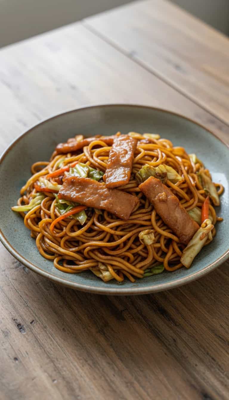 Foto deliciosa de Yakissoba da Ana Beatriz Dias pronta para servir - Massas & Macarrão