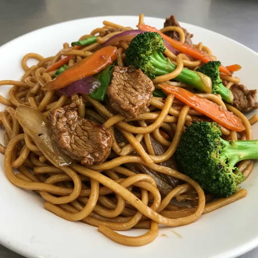 Foto deliciosa de Yakissoba de Alcatra com Lámen pronta para servir - Bowls & Noodles