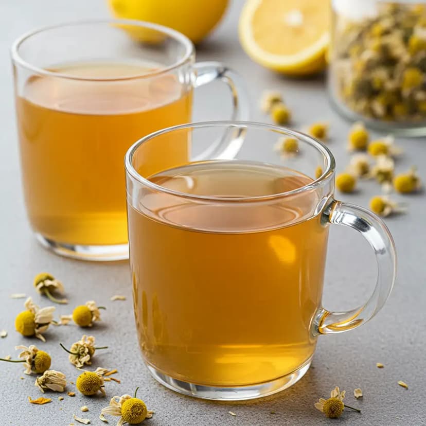 Água Aromatizada com Camomila