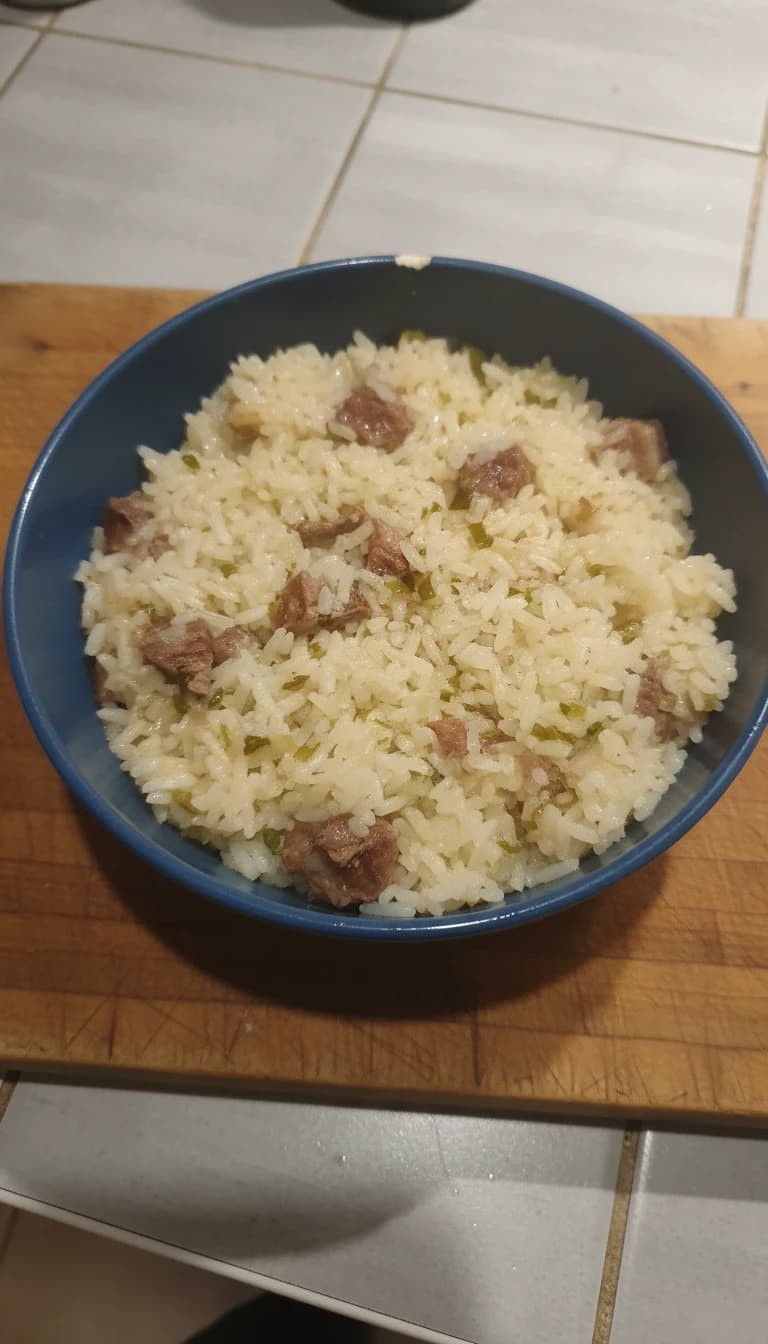 Arroz com Carne Soltinho