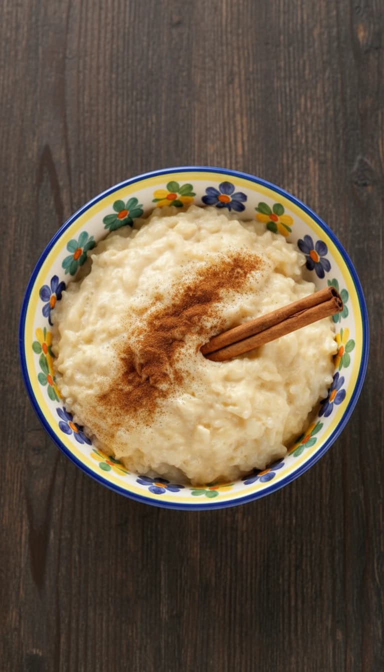 Arroz Doce Light com Maçã e Canela