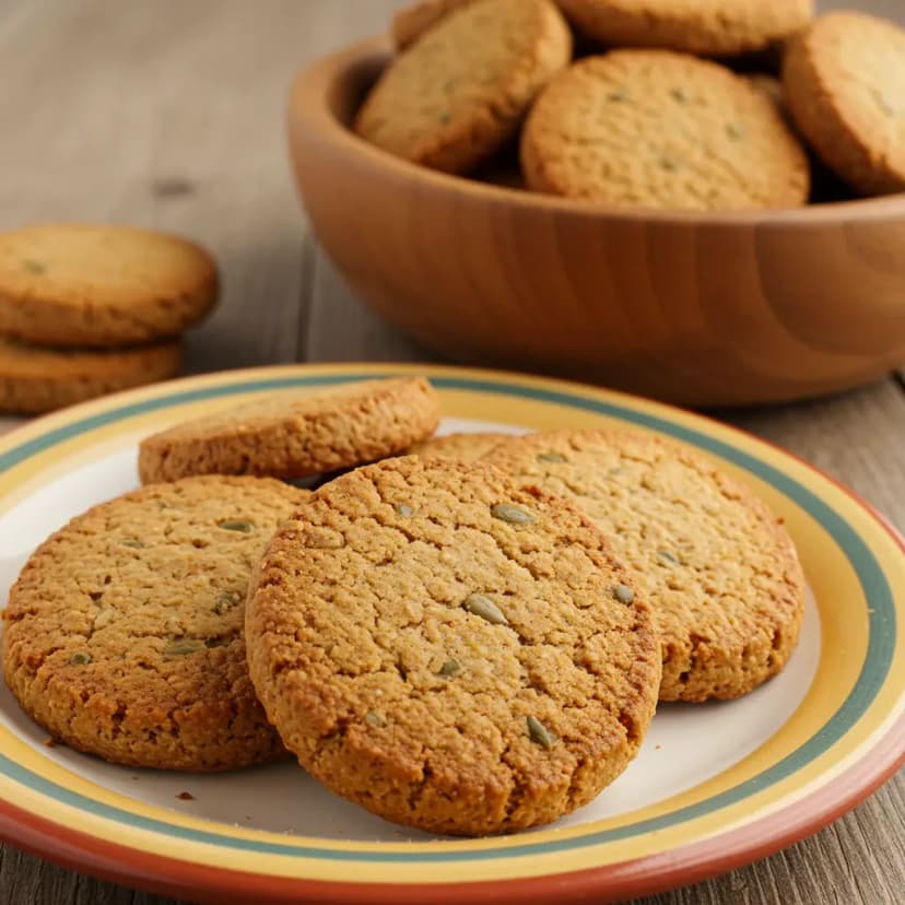 Biscoito aveia e banana
