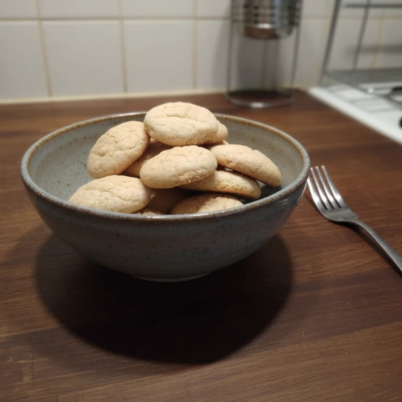 Biscoito de Polvilho Amanteigado