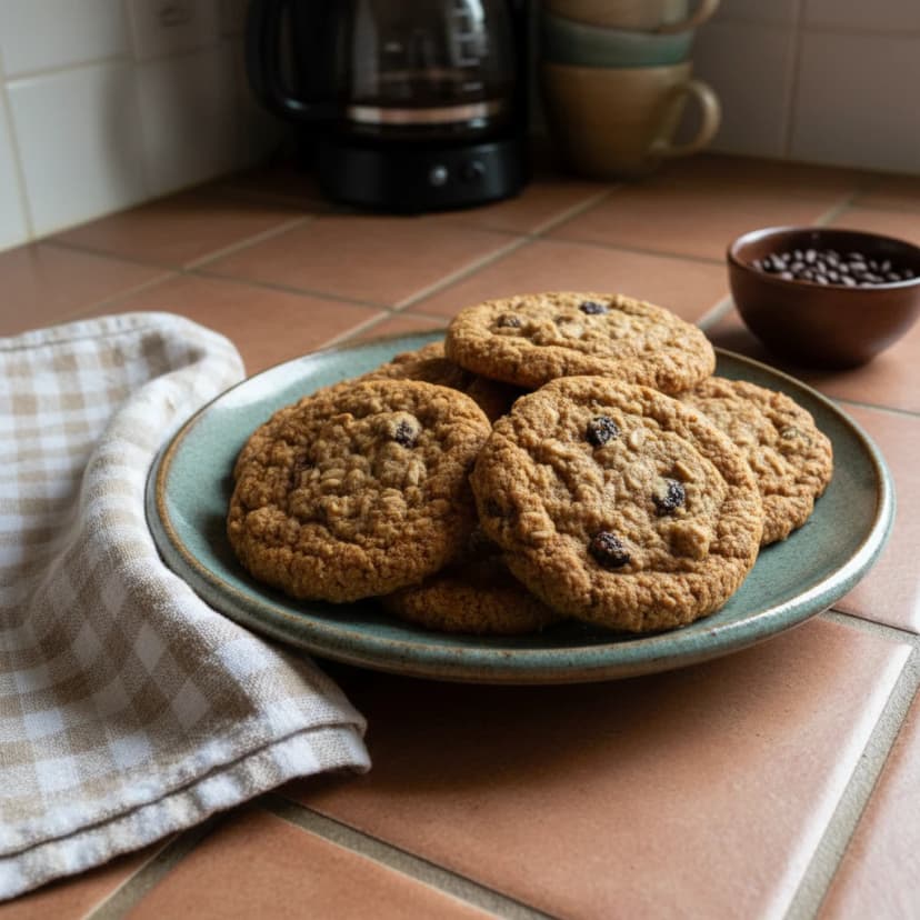 Biscoito Integral de Aveia e Mel