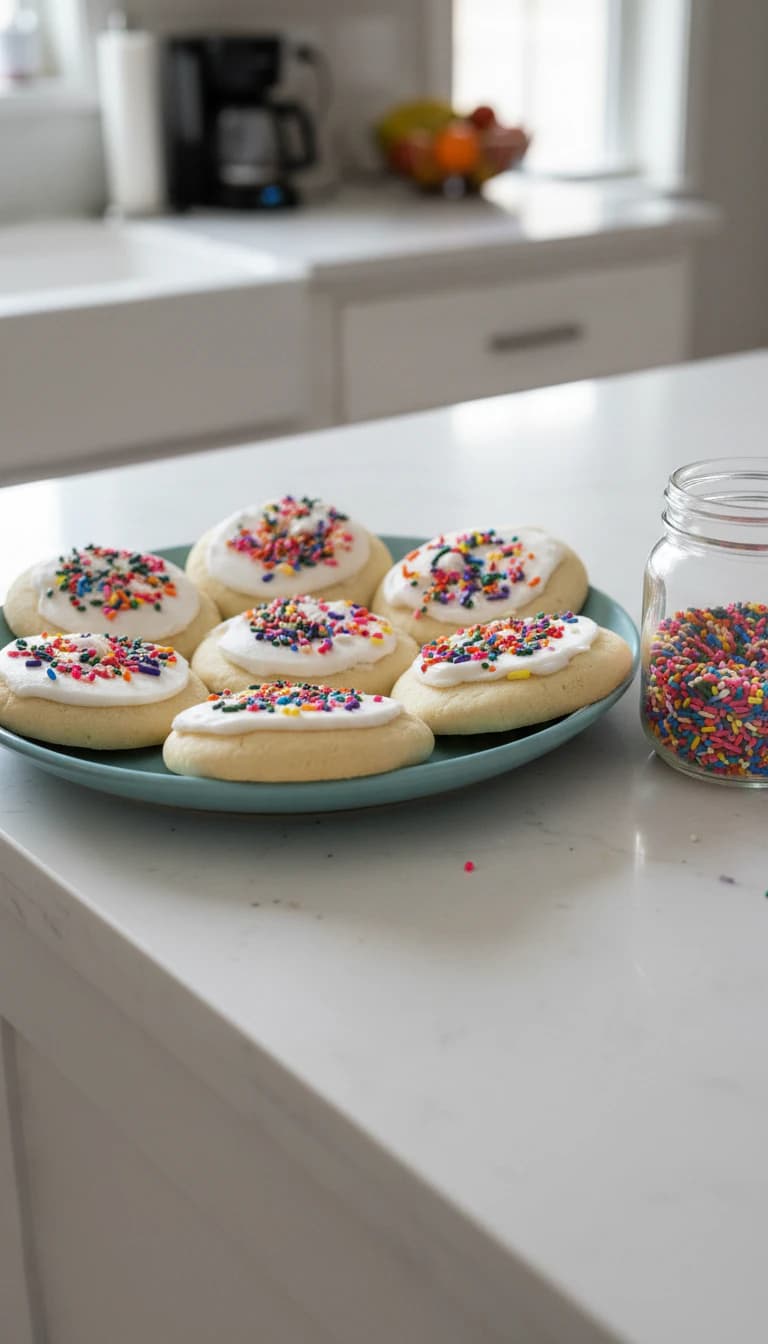Bolachas de Banha com Glacê Real