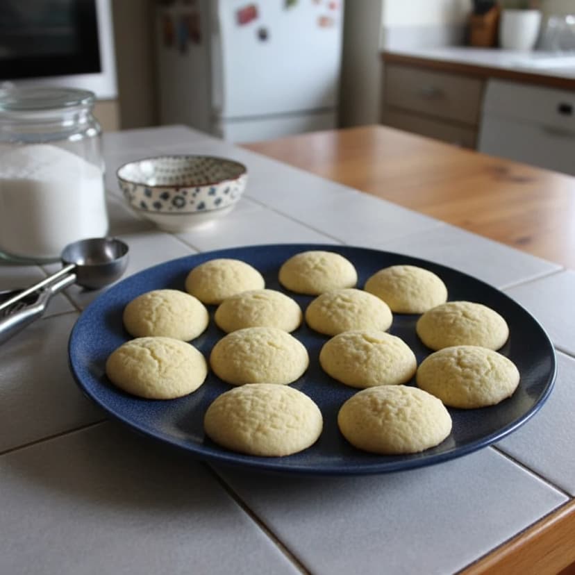 Bolachas Deliciosas de Maizena e Coco