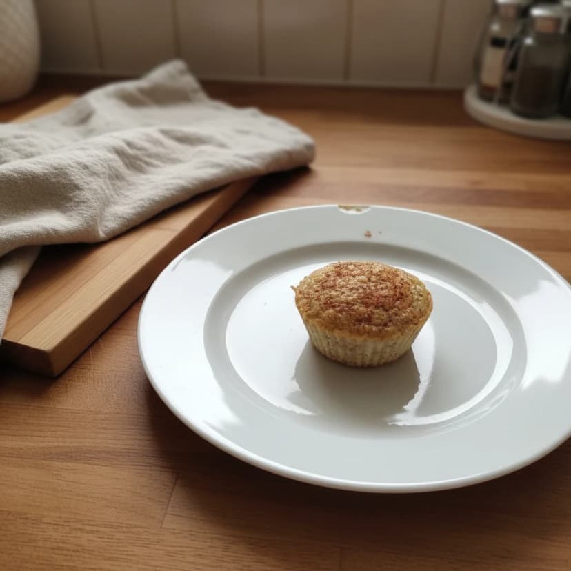 Bolinho de Banana com Aveia