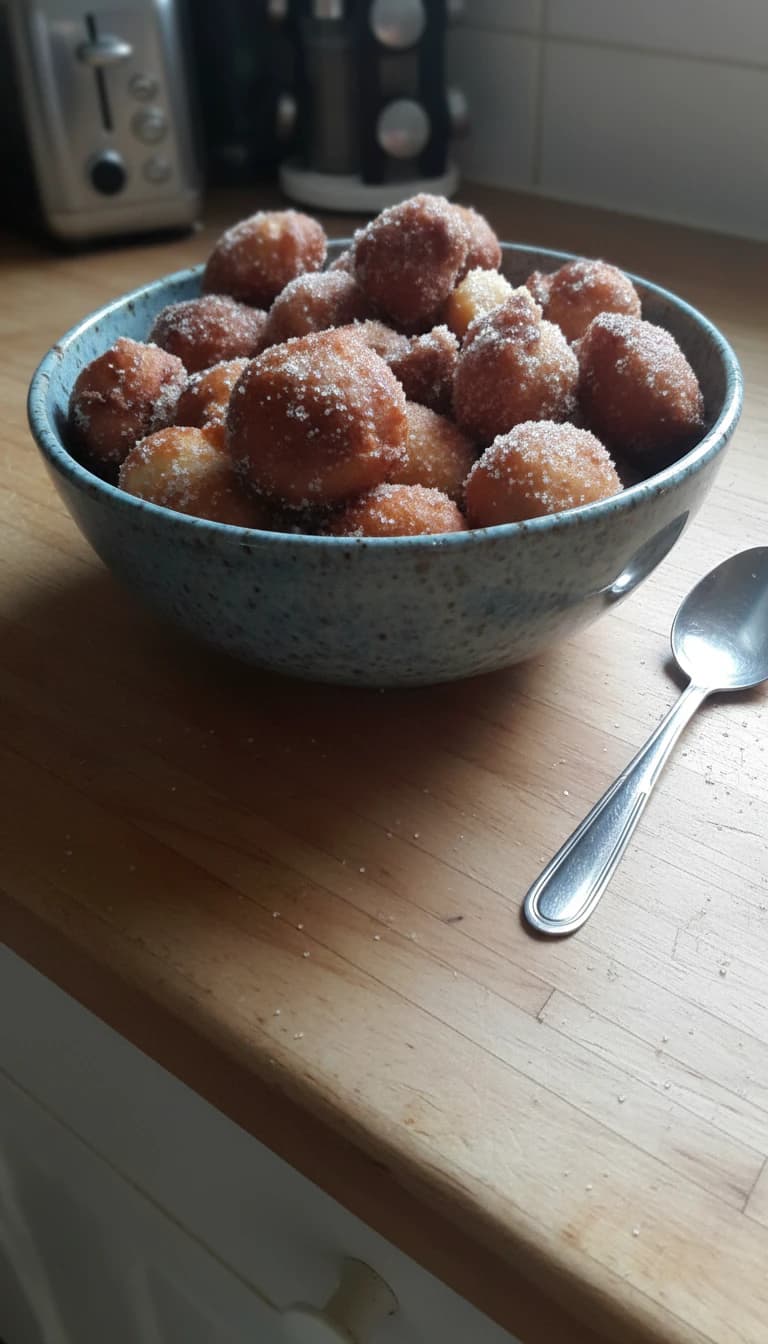Bolinhos de Chuva com Canela