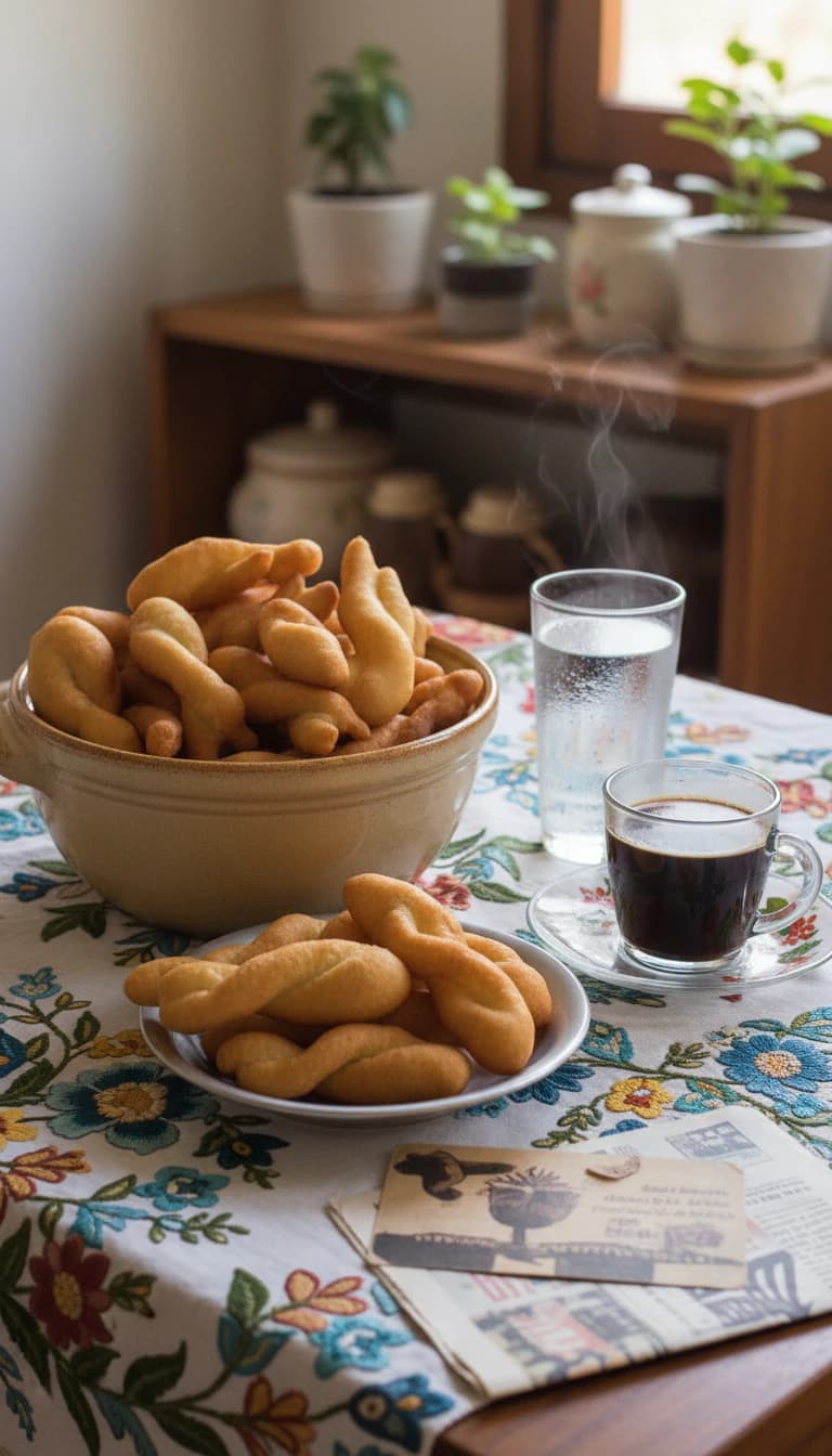 Bolinhos de Farinha de Trigo