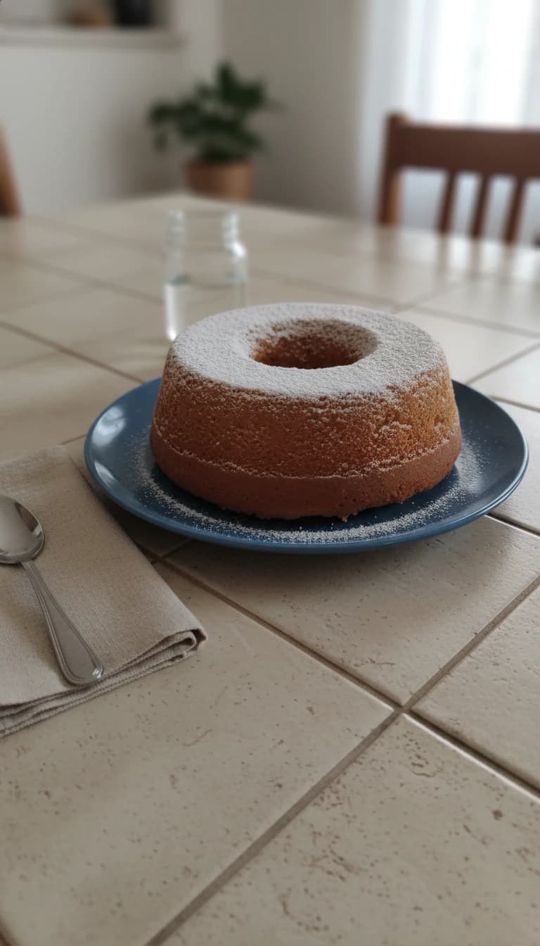 Bolo de banana fofinho