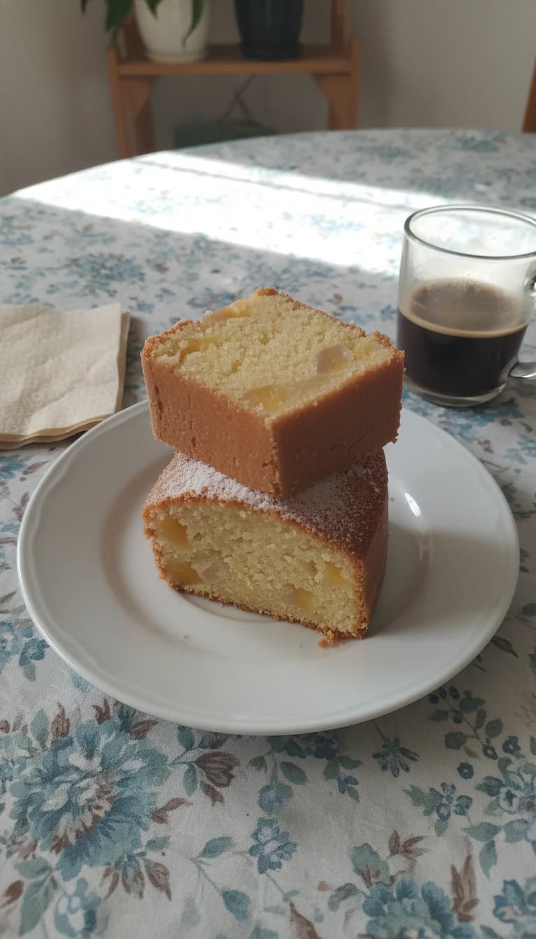 Bolo de Banana Simples