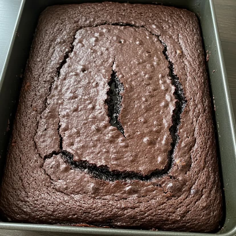 Bolo de Brownie de Chocolate